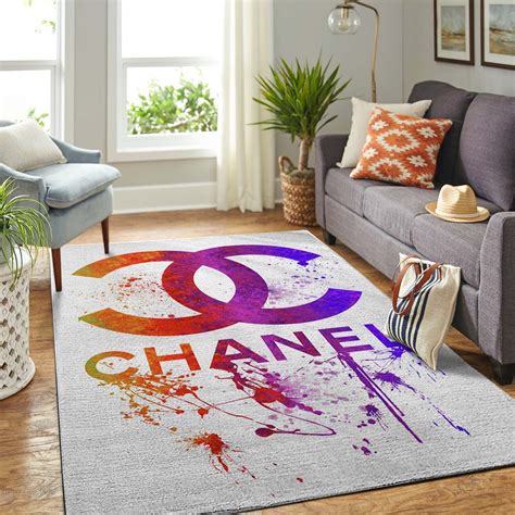 chanel rug ebay|Chanel rugs for living room.